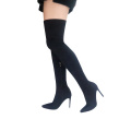 2019 Women's Thigh High boots High Heel Black Suede Sexy A246c Ladies Women Winter Custom Over The Knee Boots